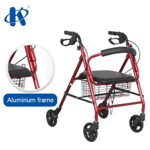 Andador <span class=keywords><strong>con</strong></span> <span class=keywords><strong>Asiento</strong></span> Kaiyang KY9144L <span class=keywords><strong>con</strong></span> Marco de Aluminio, Andador <span class=keywords><strong>para</strong></span> Discapacitados <span class=keywords><strong>Adultos</strong></span> <span class=keywords><strong>con</strong></span> <span class=keywords><strong>Asiento</strong></span>, Rollator Ahorrador de Esfuerzo <span class=keywords><strong>con</strong></span> Cesta - Product Image 4