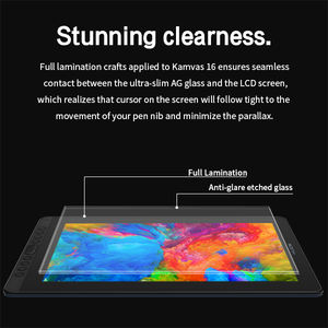 Pluma nueva tecnología 3,0 mayor precisión <span class=keywords><strong>Huion</strong></span> <span class=keywords><strong>Kamvas</strong></span> <span class=keywords><strong>16</strong></span>(2021) 15,6 pulgadas 8192 niveles sensible a la presión de la tableta gráfica monitor - Product Image 2