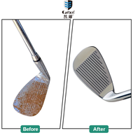 Brosse de nettoyage pour clubs de golf Caiton avec logo personnalisé, accessoires de golf pour le nettoyage des clubs