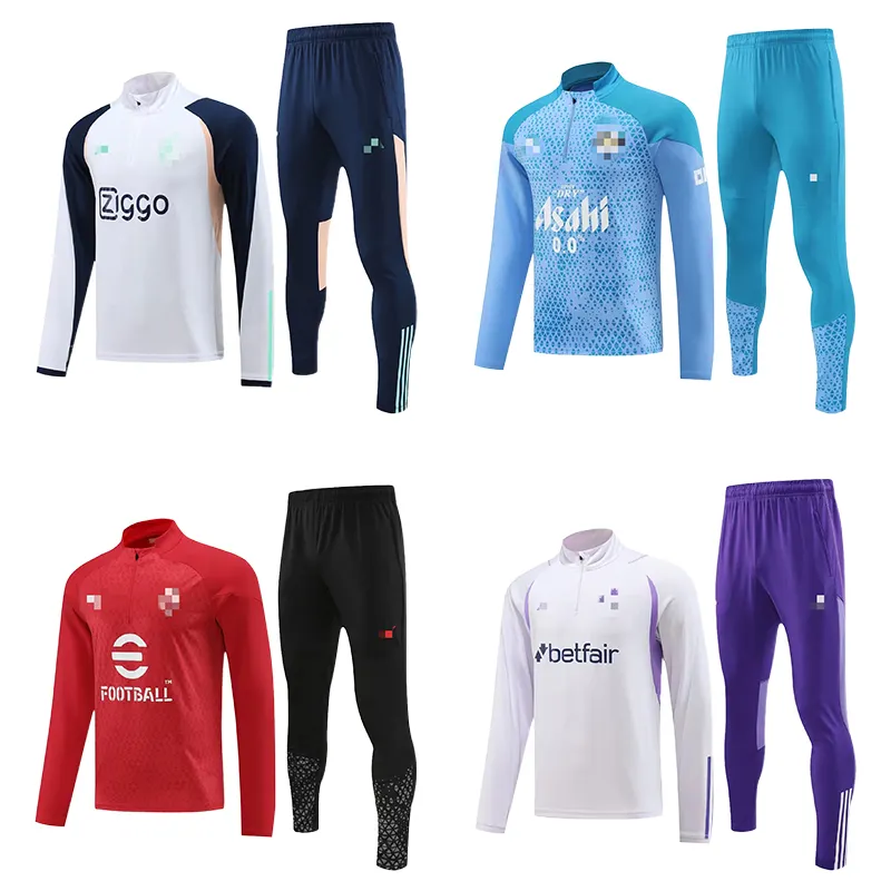 Uniformes de football pour hommes MBAPPE BENZEMA de haute qualité version de joueur thaïlandais maillots de football ensemble de survêtements de football