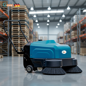 GRCEB HS1000 Balayeuse autotractée et laveuse de sols, Nouvelle, 400W, 110V/220V, Électrique à batterie, pour le nettoyage des sols et des routes - Product Image 6