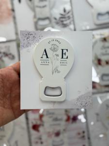 ที่เปิดขวดแม่เหล็กสำหรับงานแต่งงานพร้อมบัตรของขวัญสำหรับผู้เข้าพักในงานแต่งงานของขวัญสำหรับเจ้าสาว - Product Image 5