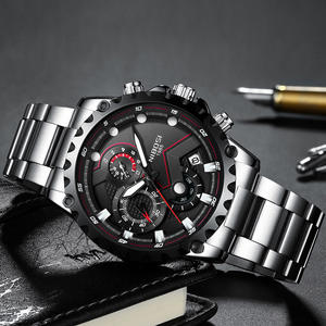 นาฬิกาหรูใหม่2025เรือน: นาฬิกาควอตซ์อัตโนมัตินาฬิกาธุรกิจอเนกประสงค์นาฬิกากันน้ำ - Product Image 1