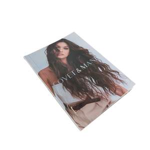 Proveedor de impresión de libros de pelo de peluca para <span class=keywords><strong>mujer</strong></span>, respetuoso con el medio ambiente, catálogo personalizado, revistas, peluca, pelo, libros de <span class=keywords><strong>moda</strong></span> - Product Image 5