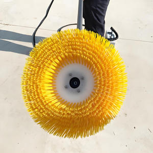 Machine <span class=keywords><strong>de</strong></span> <span class=keywords><strong>nettoyage</strong></span> <span class=keywords><strong>de</strong></span> panneaux solaires portative sans fil, légère <span class=keywords><strong>et</strong></span> rotative - Product Image 1