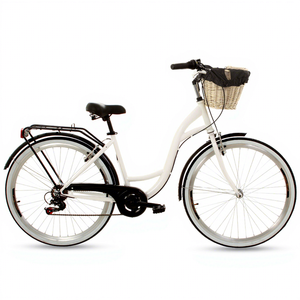Vélo de plage en acier pour femme 26 pouces / Vélos urbains / Vélos de ville pour femmes / Vélo de plage cruiser - Product Image 2