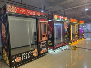 JoyFunplay Fabricant de distributeurs automatiques de pizzas OEM ODM, machine à pizzas intelligente en libre-service - Product Image 3