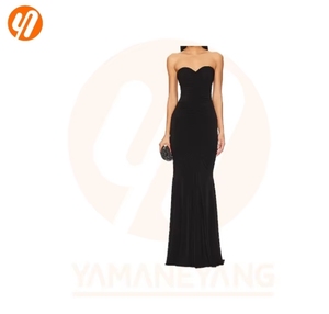 1825 vestidos de fiesta largos elegantes de alta calidad <span class=keywords><strong>al</strong></span> <span class=keywords><strong>por</strong></span> <span class=keywords><strong>mayor</strong></span> moda Sexy verano tubo superior calado alto sentido vestido. - Product Image 1