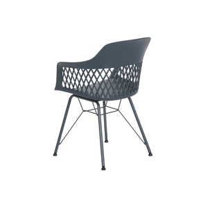 PP Metal <b>Chair</b> 57x57x80.5cm <b>Blue</b> Marine - Product Image 1