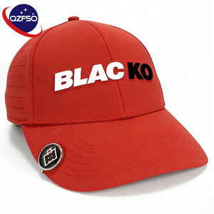QZFSO Gorras Ajustadas Personalizadas de 6 Paneles con Bordado, Gorras de Béisbol con Visera Precurvada y Logotipo Personalizado - Product Image 1