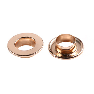 The Second Button <b>Metal</b> <b>Eyelets</b> Brass Round Flat Double Layer For Clothing Durable Classic Style - Product Image 1
