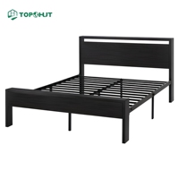 Solution de Sourcing de Mobilier Sur Mesure pour Hôtels : Ensemble de Meubles de Chambre d'Hôtel en Bois Noir pour l'Hôtellerie