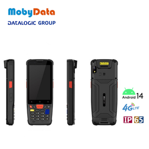 موباي داتا SA88 جهاز محمول متين يعمل بنظام أندرويد 14 مع اتصال 4G وماسح ضوئي للرموز الشريطية ورموز QR أحادية وثنائية الأبعاد، محطة بيانات متنقلة للجرد - Product Image 1