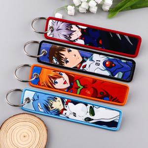 Anime <strong>Spy</strong> X Family Keychain Evangelion Lanyard Student Office ID Badge Fabric Peripherals - Product Image 6