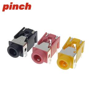 Conector de Audio Hembra Pj-322 de 3.5mm y 5 Pines, Horizontal, de Doble Canal, para Instalación en Ángulo Recto - Product Image 3