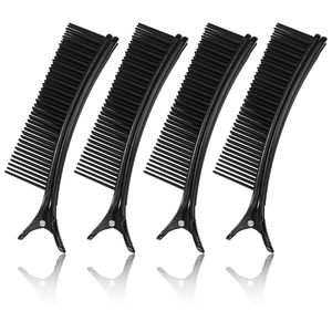 Pinces de coiffure personnalisées d'usine, pinces de sectionnement noires, pinces <span class=keywords><strong>à</strong></span> griffes noires pour salon, vente en gros, épingles <span class=keywords><strong>à</strong></span> <span class=keywords><strong>cheveux</strong></span> - Product Image 1
