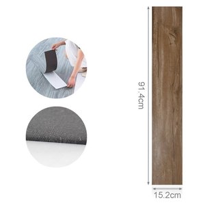 * OUTLET * 6 piastrelle adesive per pavimenti in PVC 914x152mm Parquet effetto legno-casa e giardino/articoli per la casa - Product Image 3