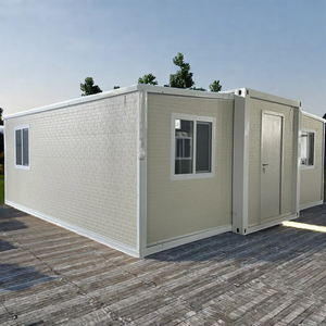 豪华40英尺钢预制房屋可扩展客舱折叠豪华生活集装箱别墅酒店20/30/40英尺家居选择 - Product Image 5