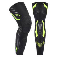 Sports course à pied randonnée football athlétique musculation genouillères orthèse chaussettes sans pied pour le soulagement des douleurs articulaires