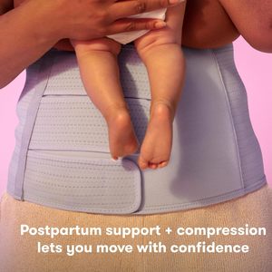 <span class=keywords><strong>Ceinture</strong></span> abdominale post-partum pour récupération après césarienne, bande <span class=keywords><strong>de</strong></span> compression fine en nylon réglable, soutien pelvien - Product Image 2