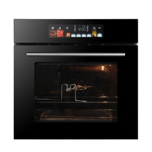 <span class=keywords><strong>Horno</strong></span> <span class=keywords><strong>Eléctrico</strong></span> Empotrable de Gran Capacidad de 80L, 2200W, <span class=keywords><strong>Horno</strong></span> de Convección Profesional con Asador, Control de Temperatura Independiente, para el Hogar - Product Image 5