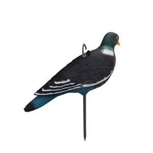 Realistische, duurzame, milieuvriendelijke PE-plastic duivenlokvogel voor buitenjacht, met ingebouwde stok voor tuin- en huisdecoratie - Product Image 4