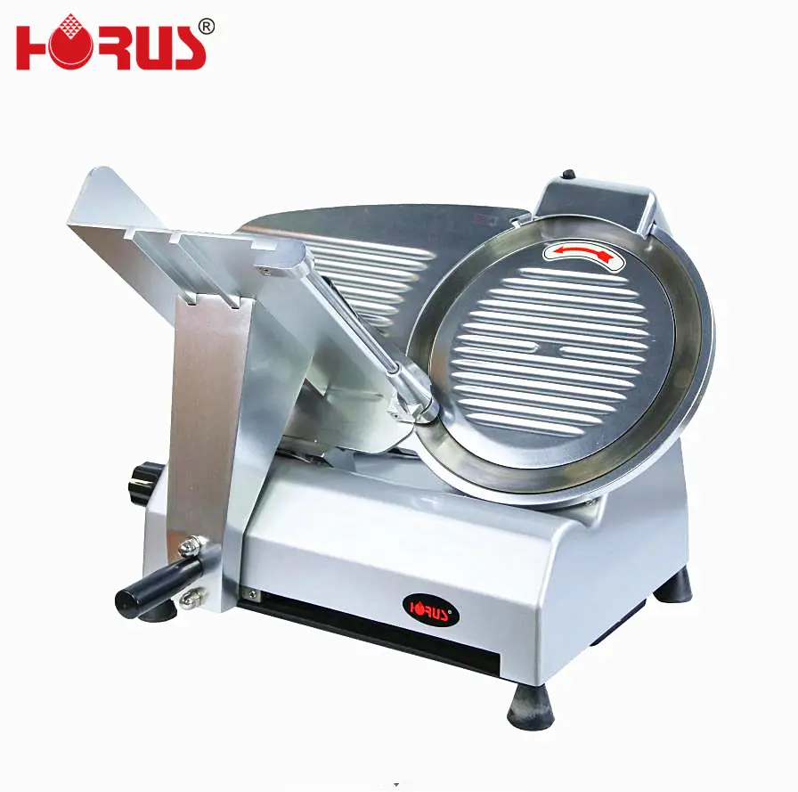 उच्च गुणवत्ता वाले बिजली पेशेवर मिनी जमे हुए मांस slicer हैम slicer 220mm 250 mm 300mm