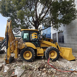 ماكينات بناء جديدة من الصخور الأرضية مستعملة لودر حفار JCB 4CX جرافة مستعملة للبيع - Product Image 1
