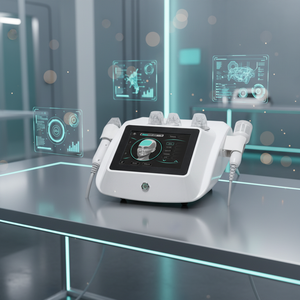 Portable Skin Rejuvenation &amp; Wrinkle Reduction Whitening Equipment <strong>Professional</strong> RF <strong>Microneedle</strong> + Ice Hammer Beauty <strong>Machine</strong> - Product Image 1