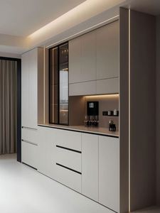 Custom Modern Sideboard <b>Cabinet</b> with Multi-Functional Storage Water Resistant Eco-Friendly Easy to Clean Design - Product Image 6
