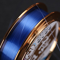 Ligne de pêche en Nylon de 50M, Monofilament coulant, en fluorocarbone, longue durée, OEM, vente en gros,