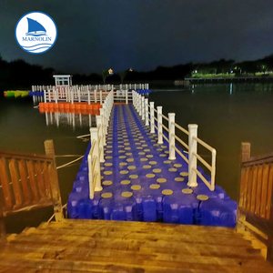 อุปกรณ์เสริมเรือยอชท์หรู ท่าจอดเรือลอยน้ำ วัสดุ HDPE รับน้ำหนักได้ 360 กก./ม. ได้รับการรับรองมาตรฐาน ISO - Product Image 5