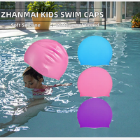 Bonnets de bain en silicone imperméables, écologiques et durables pour adultes et enfants, pour cheveux longs et dreadlocks, couleur personnalisée