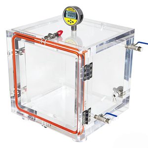 Caja de Vacío Acrílica SS Personalizada para Almacenamiento de Productos Químicos, Caja de Guantes Sellada para Laboratorio de Investigación, Equipo Experimental de Investigación - Product Image 1