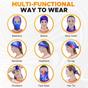 Scaldacollo Personalizzato con Logo, Basso MOQ, Tessuto di Alta Qualità, Multifunzione, Stile Europeo e Americano, Copricapo Musulmano, <span class=keywords><strong>Bandana</strong></span> - Product Image 6