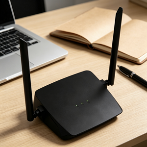 เราเตอร์ไร้สายขนาดเล็กแบบพกพาความเร็วสูง รุ่น WIFI4 R703F พร้อมพอร์ต 1WAN 4LAN ความเร็ว 300Mbps - Product Image 6