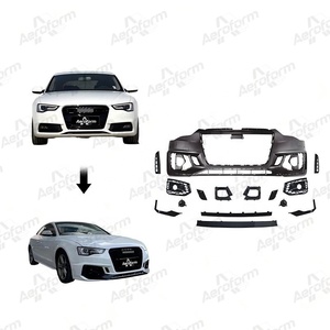 Paraurti Anteriore in Plastica Aeroform per Audi <span class=keywords><strong>A5</strong></span> 2012-2016, Aggiornamento allo Stile RS5 <span class=keywords><strong>2017</strong></span> |   Da Vecchio a Nuovo | |   Alta compatibilità |   OEM - Product Image 3