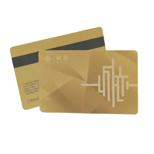 Laser Engraving Customized Contactless ID IC Smart NFC Metal Business Card 888 Byets