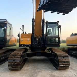 Excavatrice Sany SY375H de 37,5 tonnes, équipement de construction lourd sur chenilles jaunes - Product Image 1