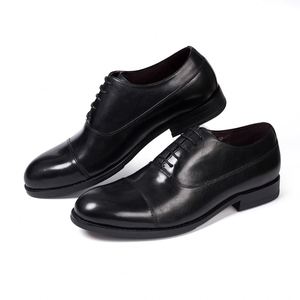 2025 Factory Handmade Make Wholesale Business <b>Men</b> Oxford Formal Genuine Leather Lace-Up Dress <b>Mens</b> Wedding Office Fashion <b>Shoes</b> - Product Image 1