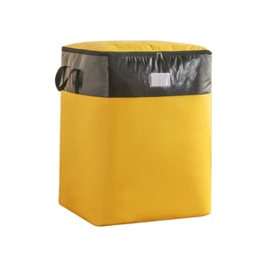 Sacs de rangement pour vêtements en gros d'usine, sacs de déménagement extra-larges en tissu épais et résistant avec design bicolore - Product Image 5