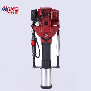 Mesin <span class=keywords><strong>Pile</strong></span> <span class=keywords><strong>Driver</strong></span> Rig Pengeboran Pemasangan Sekrup Tanah Surya Bensin 4 Tak - Product Image 3