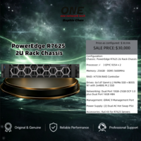 Serveur Rack 2U PowerEdge R7625 Prix Usine 2x EPYC 9354 256 Go DDR5 6x1.6T NVMe Gen4 H755N OCP3.0 2x1400W PSU Kit Rail En Stock
