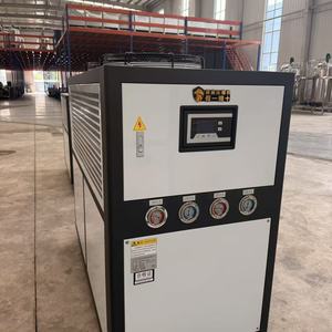 เครื่องทำความเย็นอุตสาหกรรมแบบระบายความร้อนด้วยอากาศ HJ W05HP W10HP รุ่นมาตรฐานสำหรับอุตสาหกรรม เครื่องทำน้ำเย็นแบบหมุนเวียนสำหรับห้องปฏิบัติการ 380V - Product Image 4