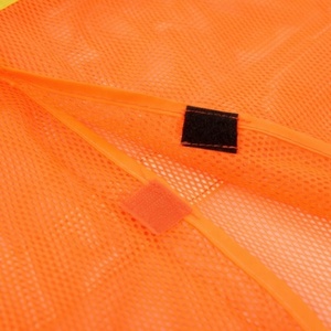 Chaleco de Seguridad de Alta Visibilidad Personalizado, Hecho en Vietnam, con Cinta Reflectante Fluorescente, Poliéster y Algodón, Cierre de Cremallera, Ropa de Trabajo con Logotipo - Product Image 5