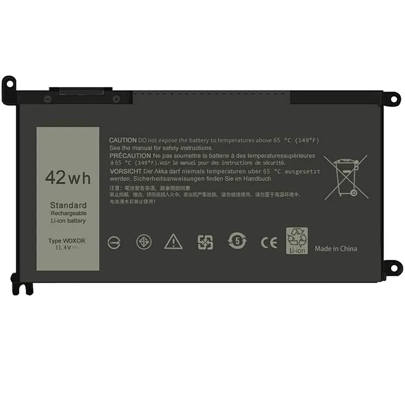 WDXOR 42Wh/11.4v for Dell Inspiron 15 7579 5567 5578 5570 5568 7569 5579 5565 7573 13 7378 5378 7368 5379 5368 7375 5767 Battery