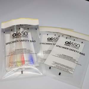 Sac à spécimens <span class=keywords><strong>UN</strong></span> 3373 conforme à la norme <span class=keywords><strong>PI</strong></span> 650 pour l'expédition IATA - Product Image 5