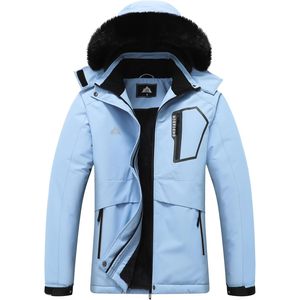Chaqueta de Esquí Impermeable para Mujer Moerdeng, Forrada de Polar, Abrigo de Invierno Aislado, Chaqueta de Snowboard, Ropa Exterior de Senderismo Softshell - Product Image 6
