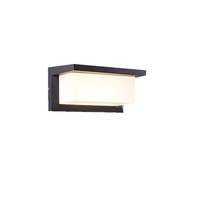 Lámpara de Pared LED Moderna para Exteriores, Efecto de Luz Ascendente y Descendente, Minimalista, Delgada, de ABS, 6000K, Luz Cálida, para Pasillo, Entrada