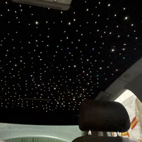 Kit de 500 Luces LED de Fibra Óptica para Techo de Auto, Efecto Cielo Estrellado, Decoración para Auto y Hogar